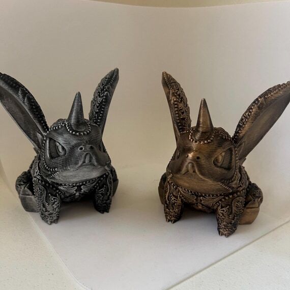 4.5 inch Silver or Gold Nidoran Statue, Nidor...