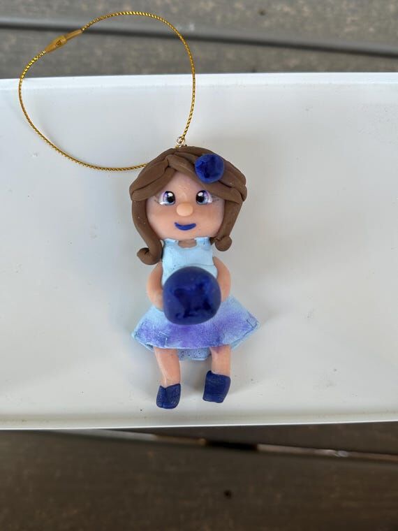 Blueberry Girl Ornament...