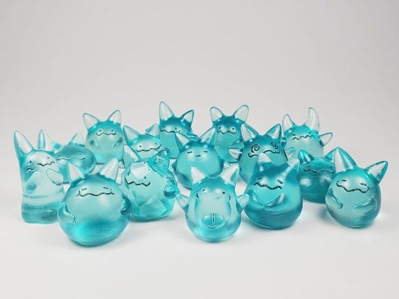 Gashapon Slime Limited Color Run: Teal Origin...