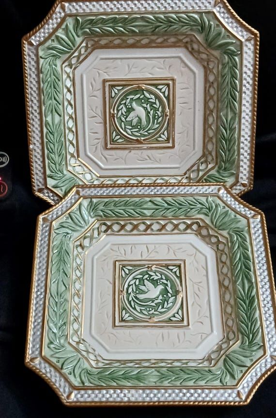 Fitz &Floyd Gregorian Collection Canape Plate...