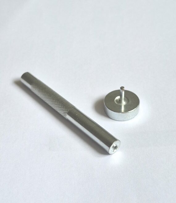 Mini Eyelet Setter Tool with Metal Base, 1.5m...