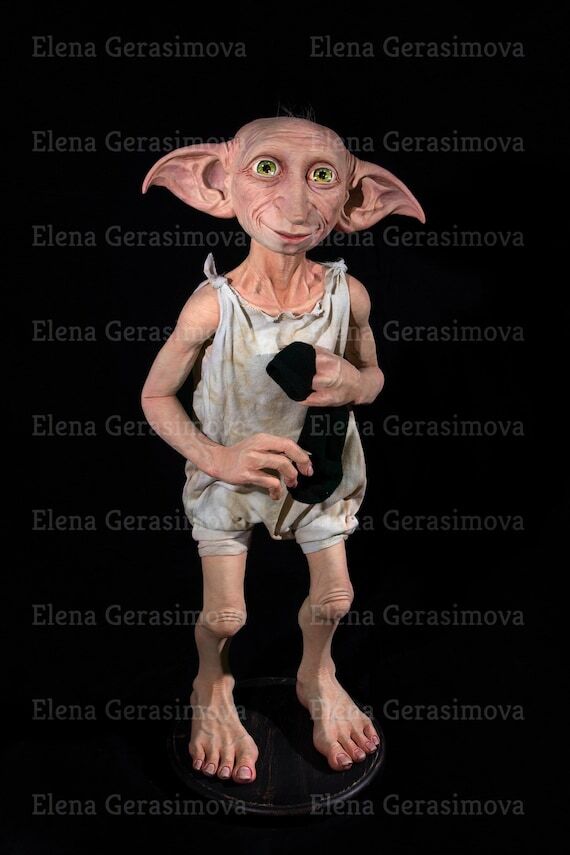 House Elf Art Doll realistic doll – Handmad...