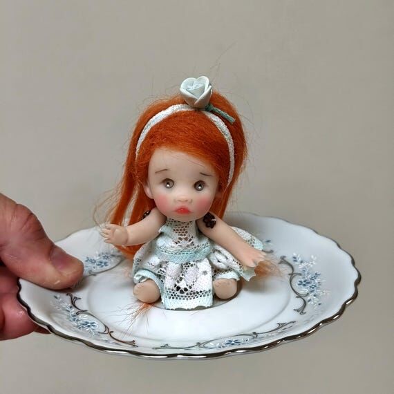 Handcrafted Doll “Anita 02/04, La Tranquila...