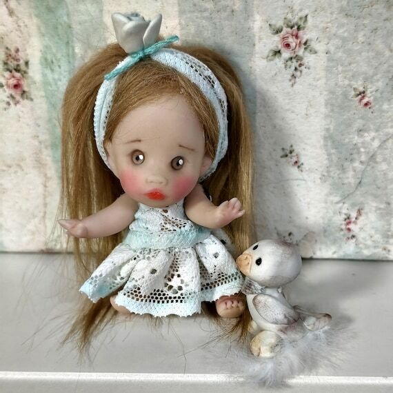 Handcrafted Doll “Marita 03/04, La Curiosa...
