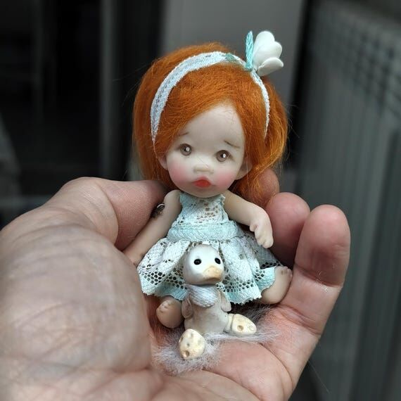 Handcrafted Doll “Sarita 04/04, La Amigable...
