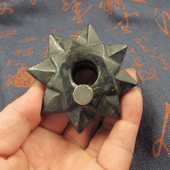 Meteorite Magnet Tibet folk crystal octagonal...