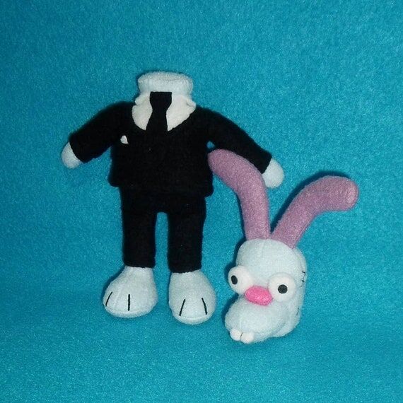 Mr Honey Bunny - The simpsons Handmade plushi...