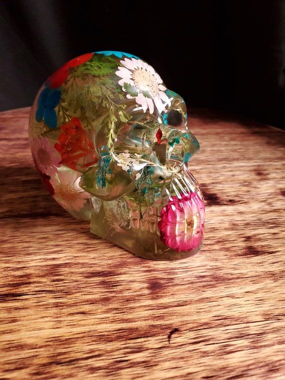 Decorative Skull, Macabre, Halloween, Holiday...