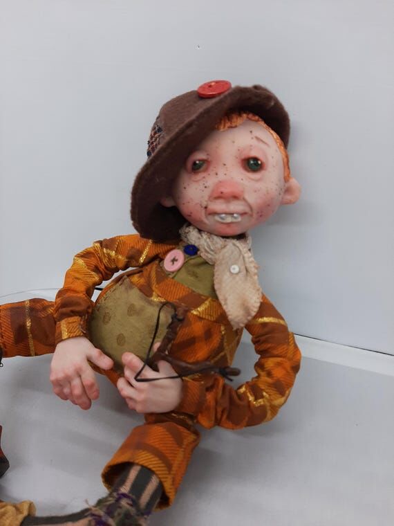 OOAK Art Doll – “Hubert the Little Rascal...