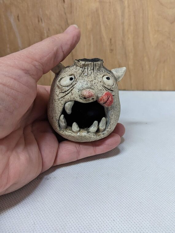 Mini Monster, Big Mouthed Mini Monster, Backf...