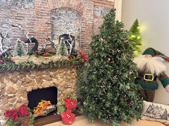 Artisan Made Miniature Tree, Dollhouse Size 1...