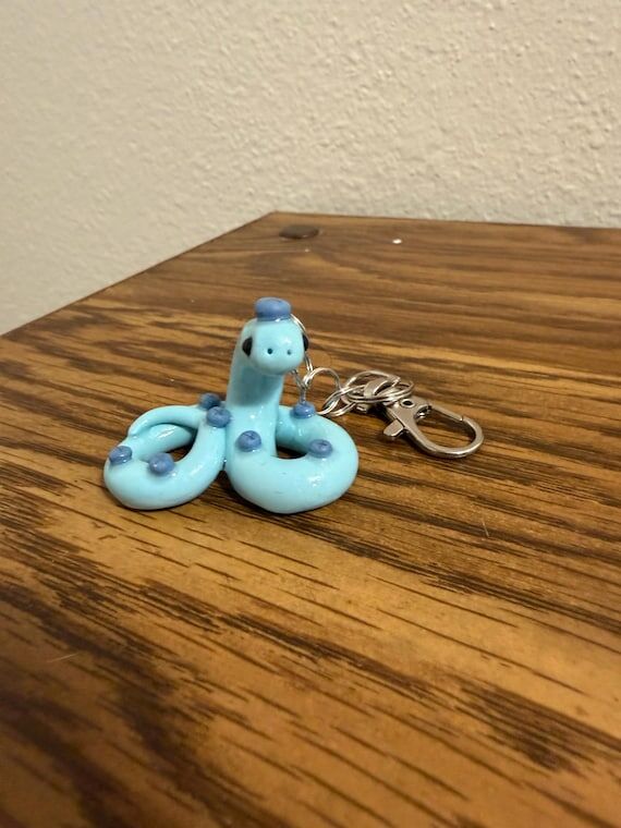 Blueberry Snake Keychain...