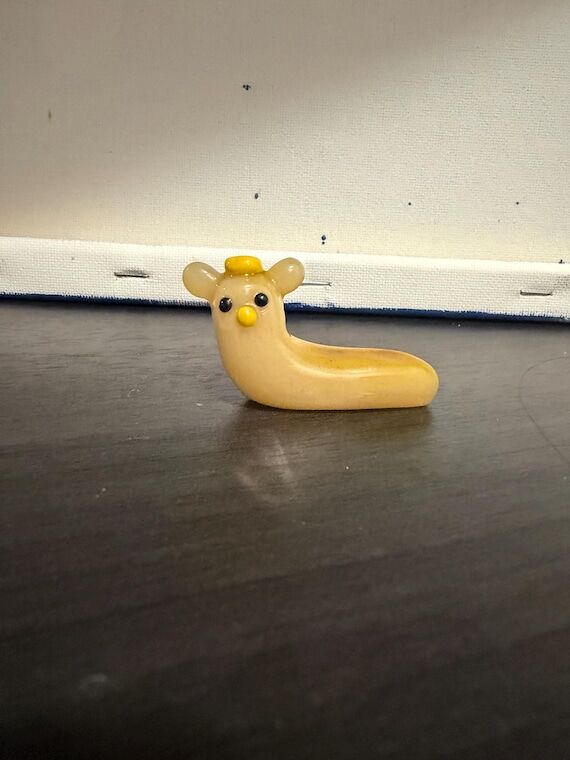 Pancake Snail Desk Buddy | Handmade Polymer C...