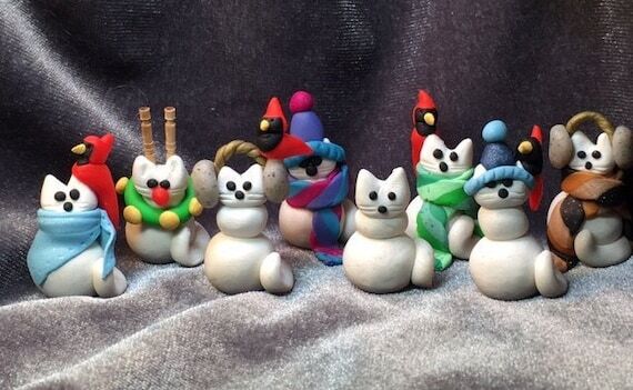 Snow-Kitty Miniatures! Your choice of one....