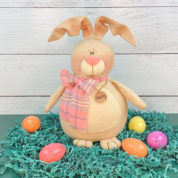 Winny The Wabbit Soft Sculpture Doll: Whimsic...