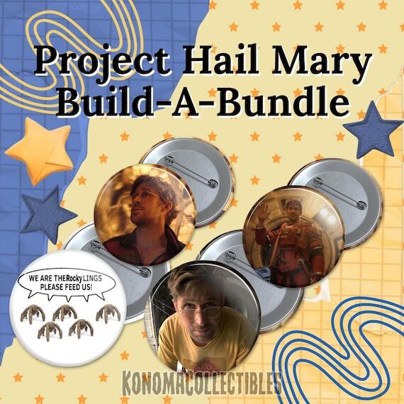 Project Hail Mary Build A Pin Bundle | PHM In...