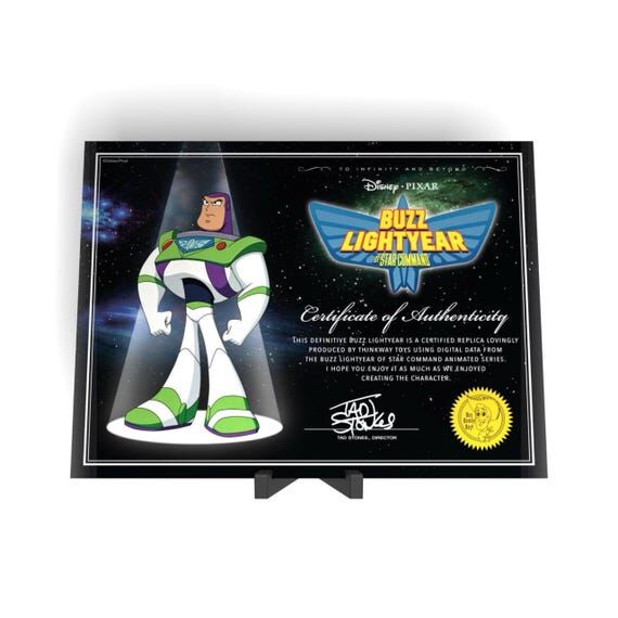 1:1 Scale Buzz Lightyear of Star Command Cert...