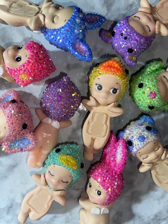 MYSTERY Handmade Bedazzled Sonny Angel Hipper...