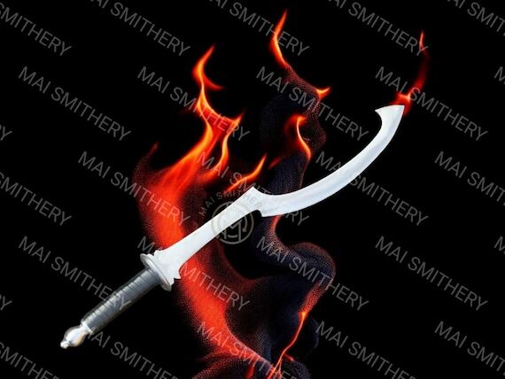Hand-Forged Khopesh Sword: 31" Egyptian ...