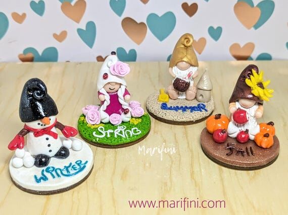 Seasons Gnome Set/ Summer Spring Fall Winter ...