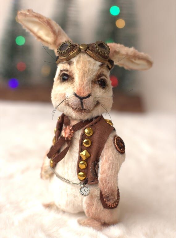 White Rabbit – Steampunk Artist Teddy...