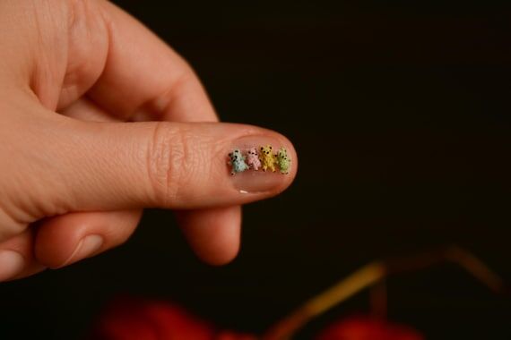 Adorable Micro Crocheted Bear 5 mm - Perfect ...
