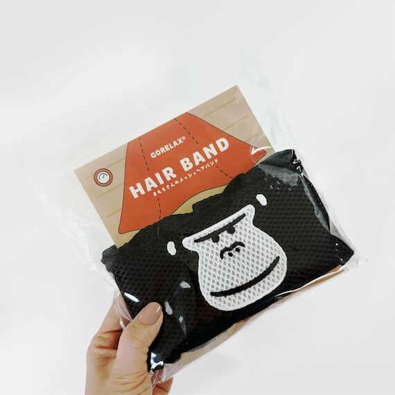Gorelax | Mamoru-san Headband | Quick-Dry Mes...