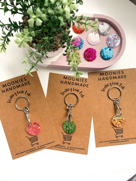Trolley Token Keyring, Trolley Coin, Househol...