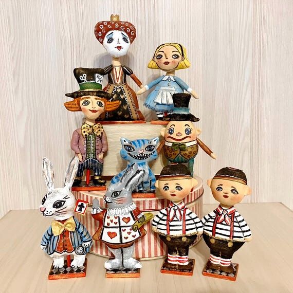 Alice in Wonderland Mini Art Doll Set – Han...