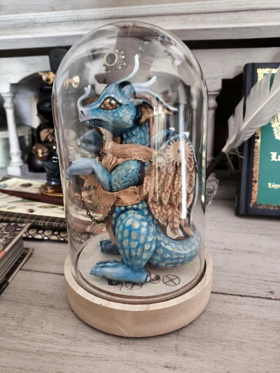 Steampunk Dragon Cabinet of Curiosities...