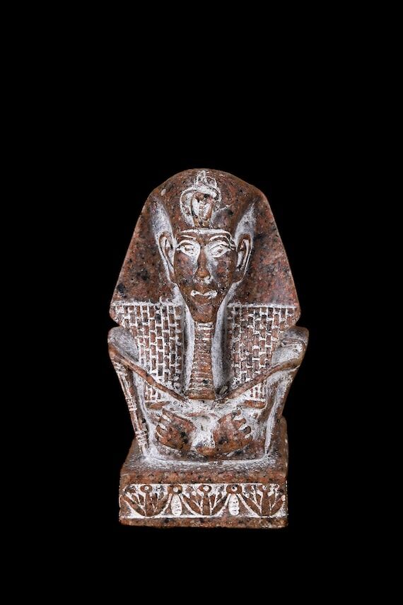 Akhenaten Pharaoh Ancient Egyptian Statue - E...