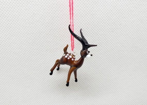 Miniature Deer with hanging loop, Hanging Dee...