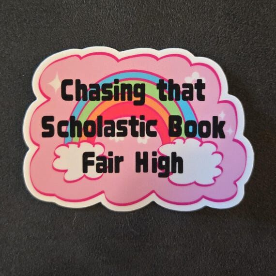 Scholastic Book Fair Meme sticker vinyl 2.5&q...