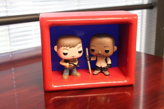 Handmade Solid Wood Display Case: Buffalo Bil...