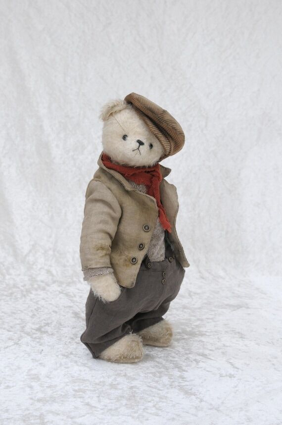 OOAK Gavroche Teddy Bear, Mohair Artist Bear,...
