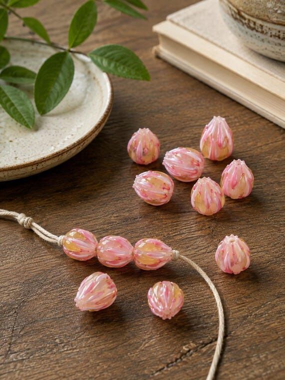 Lampwork Glass Beads, Colorful Beads for DIY ...