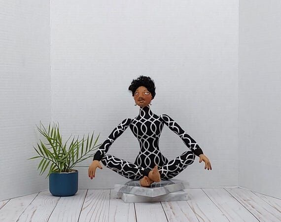 Artist Collectible Cloth Yoga Doll - Danessa...