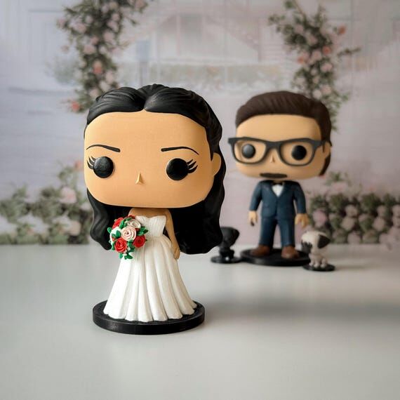 Custom Wedding Cake Toppers. 100% Handmade. F...