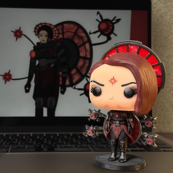 Custom Game Figure. Collectible POP figure fo...
