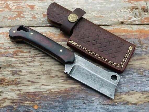 Custom Handmade 5160 Spring Steel Antiqued Mi...