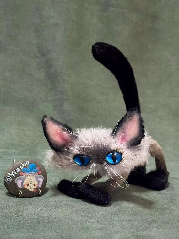 OOAK Siamese Cat Artist Doll – by Yizcho...