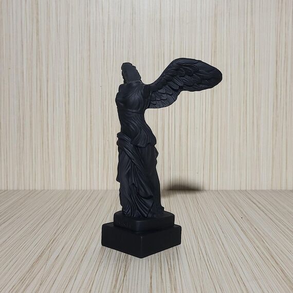 Winged Victory of Samothrace Nike Goddess Bla...