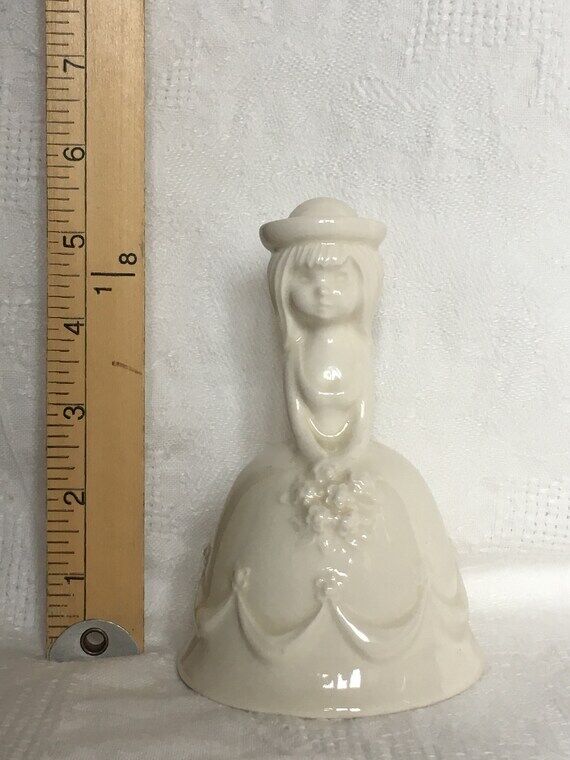 Vintage 1960s Goebel Flower Girl Bride Bell ...
