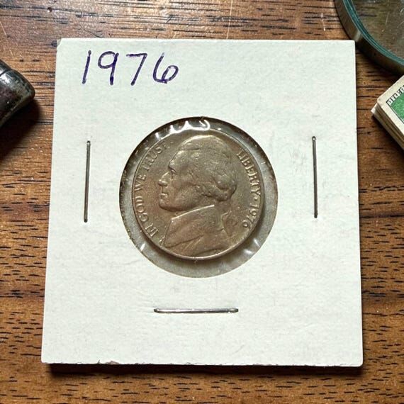 1976 Jefferson Nickel Philadelphia Mint Vinta...