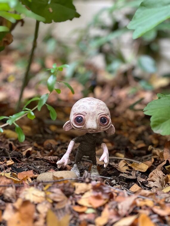 Zog the Hopeful Alien Doll - Handmade Cosmic ...