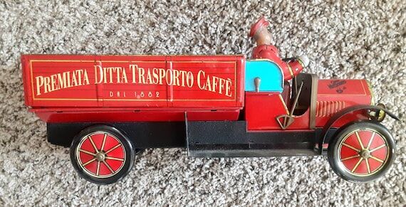 Italian Tin Toy Truck Premiata Ditta Transpor...