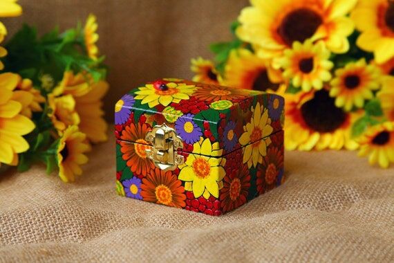 Ukrainian wooden box, Ukrainian handmade, Box...