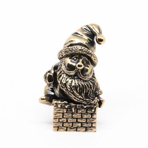 Bronze thimble Santa Claus. Handmade casting....