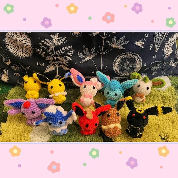 Handmade Crochet Pokémon Eevee...