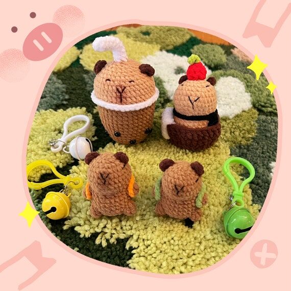Handmade Crochet Capybara...